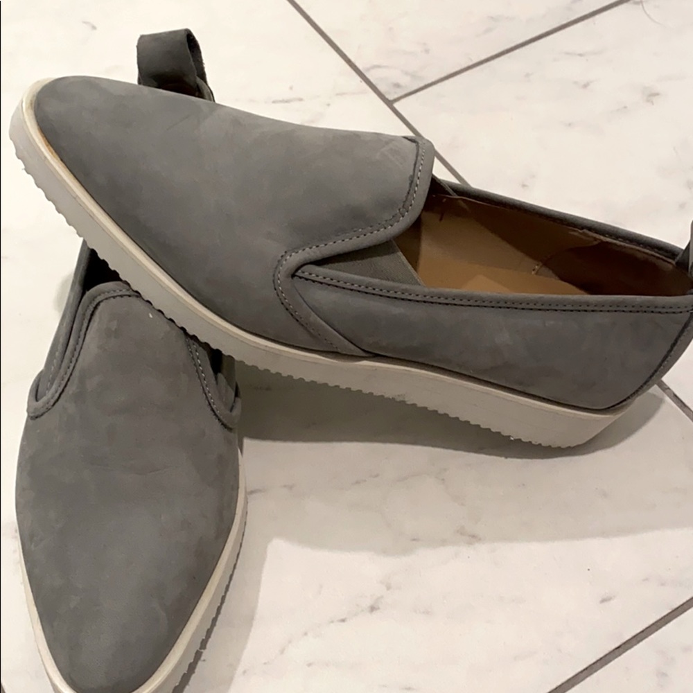 NEW Everlane Slate Grey Suede Street Shoe Sneakers